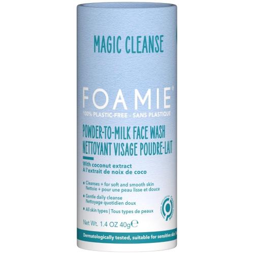 Foamie Magic Cleanse Powder-to-Milk Face Wash Αφρώδες Καθαριστικό Προσώπου σε Μορφή Πούδρας με Εκχύλισμα Καρύδας 40g